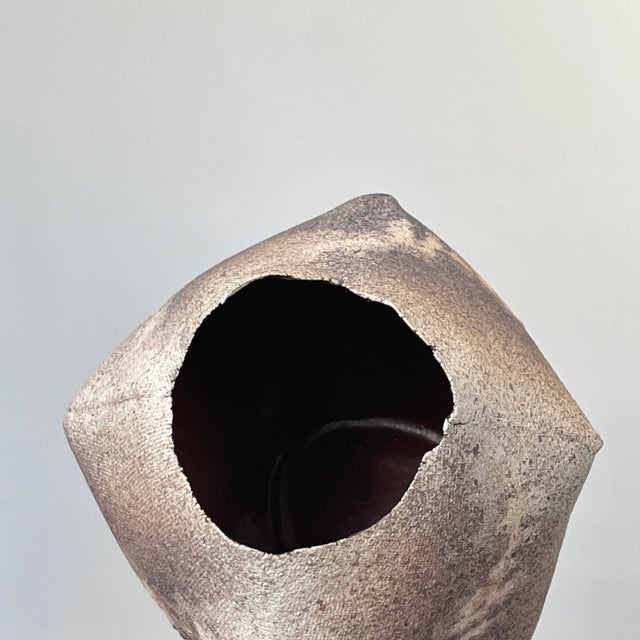 Vintage 1980 Ceramic Vessel by Barbara Rittenberg For Sale In Philadelphia - Image 6 of 10