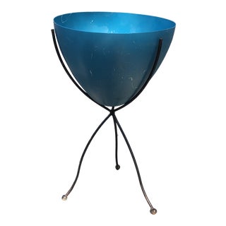Mid Century Atomic Planter Stand For Sale