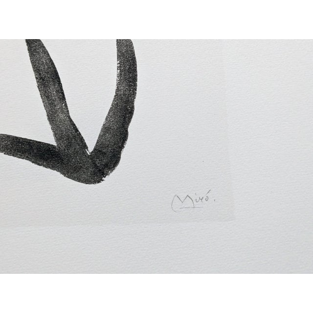 Joan Miro - Enfance d'Ubu, 1972 Beautiful quality limited edition lithograph signed in the stone lower right and under its...