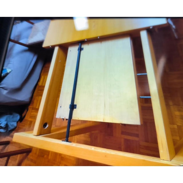 Tl61 Extendable Dining Table by Marco Zanuso for Poggi, Italy, 1975 For Sale - Image 6 of 9