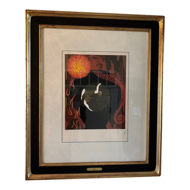 1950s Art Deco Print by Erté For Sale