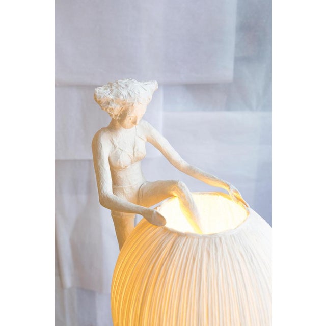 Not Yet Made - Made To Order Mademoiselle Out of Her Dress Paper Light Sculpture by Papier À Êtres For Sale - Image 5 of 10