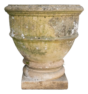 Large Limestone Garden Basin, 1890s