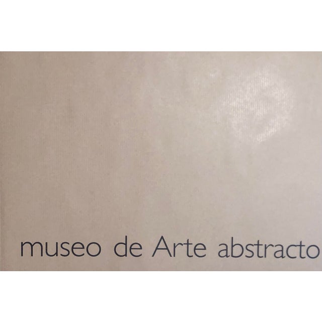 Black Eduardo Chillida, Untitled n.d., 1982, Offset Lithograph on Kraft Paper For Sale - Image 8 of 13
