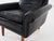 Danish Black Leather Armchair, 1970s For Sale - Image 18 of 18