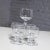 Glass 1950s Tinka Decanter Set with Five Glasses by A. D. Copier for Royal Leerdam Holland - Set of 6 For Sale - Image 7 of 13