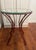Accent Round Side Tables Mid Century Wrought Iron Base For Sale - Image 4 of 4