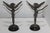 Brown Bronze Crane Candlesticks - a Pair For Sale - Image 8 of 13