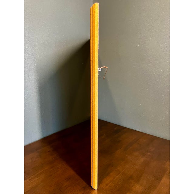 Vintage Framed Artwork Lithograph Reproduction Titled "Tropical Fig Tree" by the American Artist Michael Edward Arth For Sale - Image 14 of 18