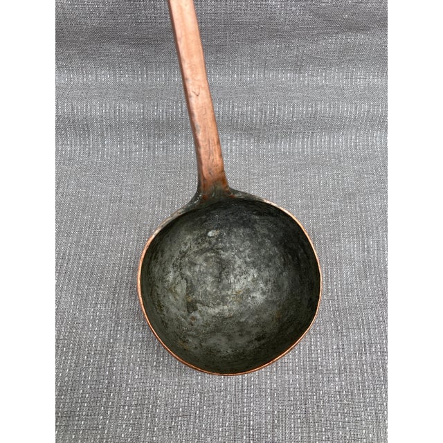 Antique Polished Copper Ladle For Sale In New York - Image 6 of 10