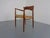 1960s Model 56 Armchair in Teak & Papercord by Niels Otto Møller for J.L. Møllers, Denmark, 1950s For Sale - Image 5 of 18