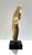 Abstract Late 20th Century Polished Bronze Male Torso Sculpture on Black Acrylic Base For Sale - Image 3 of 7
