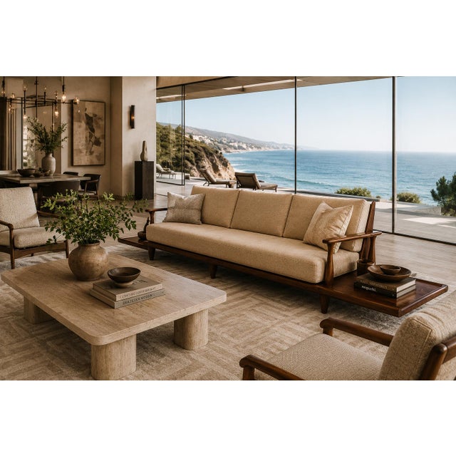 Sofa in Rosewood & Mohair by Liceu De Artes E Ofícios, Brazilian Modern, 1960s For Sale - Image 12 of 18
