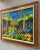 1980's Haitian Landscape Painting Signed J. Guercin For Sale - Image 4 of 11