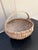 Wood Antique American Splint Oak Basket With Handled Form, Late 19th Century For Sale - Image 7 of 13