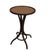 Early Thonet pedestal table Thonet Art Nouveau circa early 1900s bent wood circular side table top with cork surface. This...