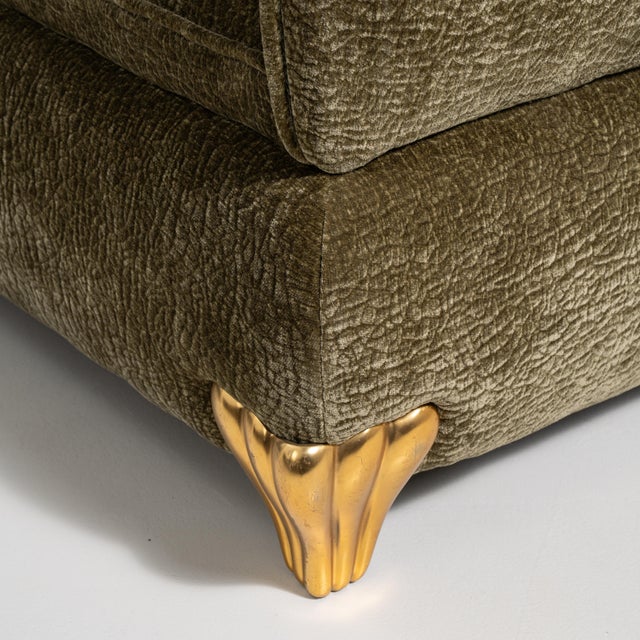1970s Italian Upholstered Sofa For Sale - Image 13 of 13