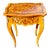 Marquetry French Style Side Table/Desk With Drawer New Style For Sale