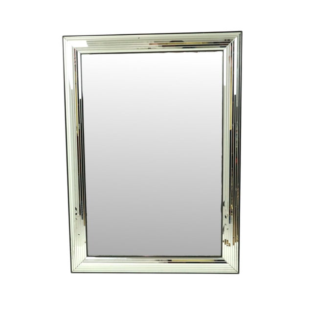 Vintage Hollywood Regency Silver Mirror from Deknudt, 1970s For Sale - Image 14 of 14