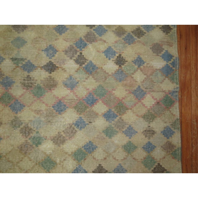 1940s Turkish Deco Rug - 2'5" x 9'8" For Sale In New York - Image 6 of 18
