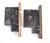 Antique Brass Pocket Double Door Set For Sale - Image 4 of 8
