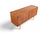Mid 20th Century Arne Hovmand Olsen Credenza in Teak With Finished Back, Attributed For Sale - Image 10 of 13