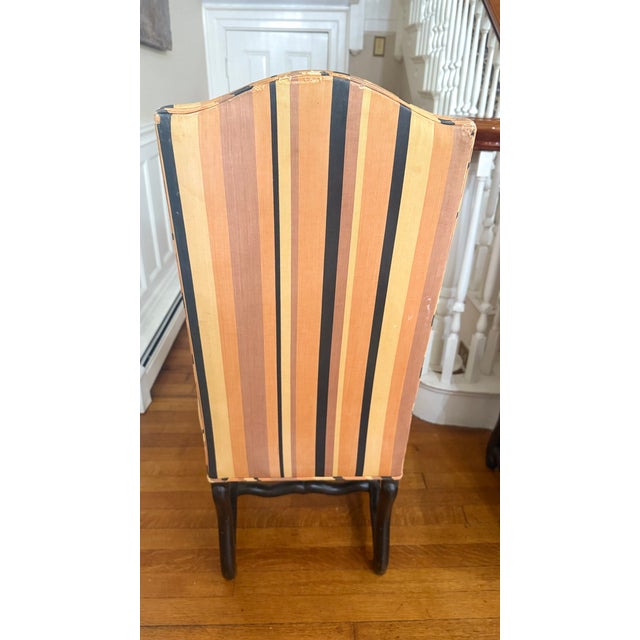 Rustic European Set of 8 Vintage 1970s Trauvailles Inc. Dining Chairs – Sculptural Frames, Ideal for Reupholstery For Sale - Image 3 of 14