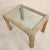 Modern 1980s Coastal Chic Cerused Rattan Side Table For Sale - Image 3 of 10