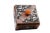 Wooden Jewelry Box with Silver Applications on Lid For Sale - Image 9 of 11