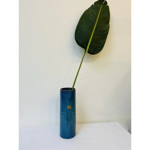 Large Handmade Ceramic Vase For Sale - Image 6 of 8