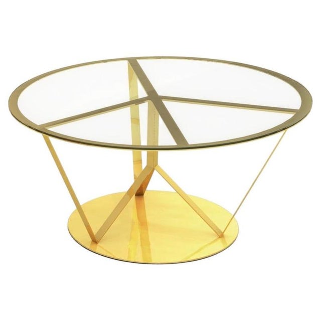 Metal Pace Round Dining Table in Powder-Coated Aluminum and Glass Top by Altreforme For Sale - Image 7 of 7