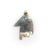 Vintage Berber Hand of Fatima/ Hamsa Sterling Silver Pendant With Geometric Motif For Sale In Los Angeles - Image 6 of 9