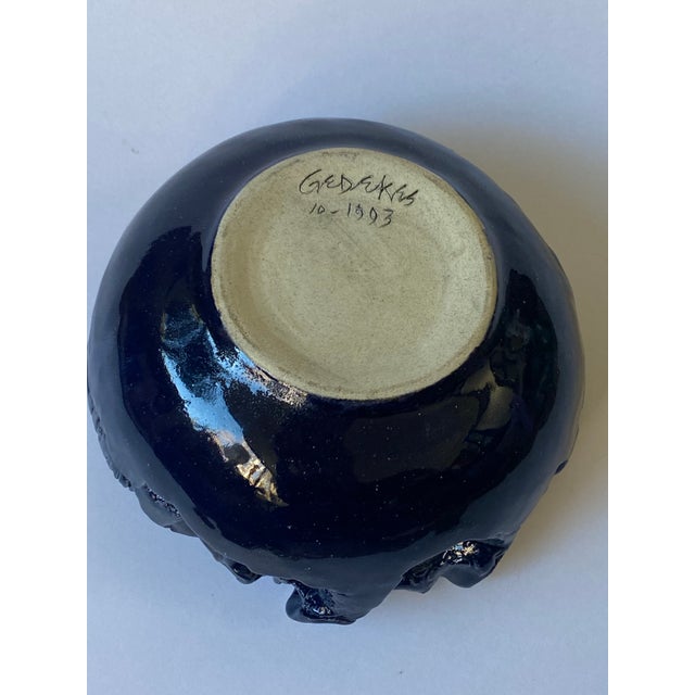 1993 Studio Pottery Decorative Bowl by Gerald Gedekes For Sale In Seattle - Image 6 of 8