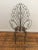 Metal Antique French Garden Chair For Sale - Image 7 of 8