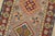 Kazak Runner 1’11” X 5’8” Gray Wool Tribal Hand-Knotted Oriental Rug For Sale - Image 4 of 11