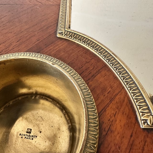Antique 1890's Boin-Taburet Louis XVI Marquetry Salon Table Napoleon III France For Sale - Image 11 of 17