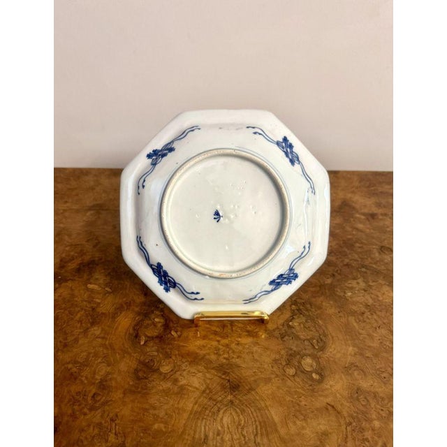 1900 - 1909 Antique Japanese Imari Hexagonal Plate, 1900 For Sale - Image 5 of 6