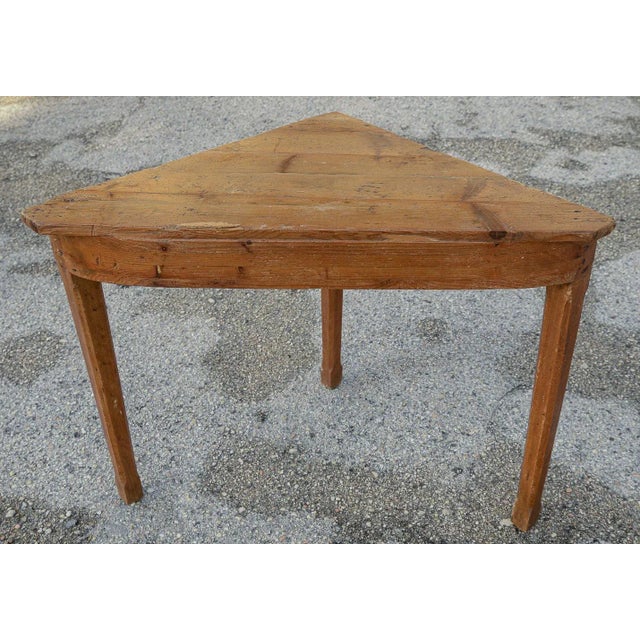 Table Console in Fir Wood, Italy, 1800s For Sale - Image 9 of 9