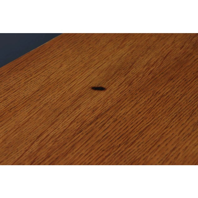 French Art Deco Oak Sideboard with Carved Doors, 1930s For Sale - Image 14 of 17