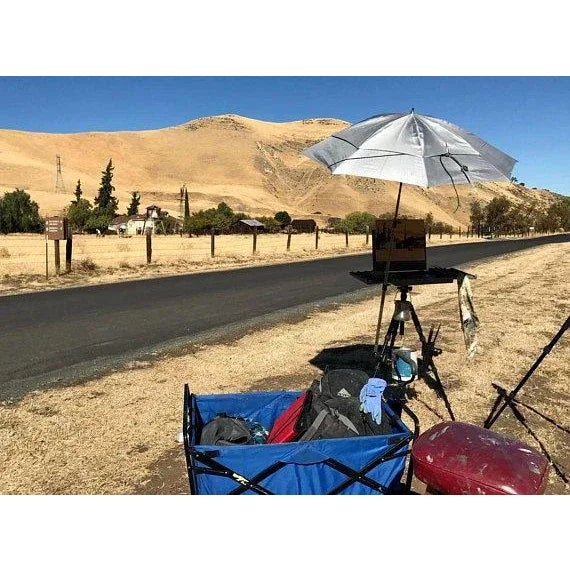 Modern Golden Hills Plein Air Landscape Painting For Sale - Image 3 of 8