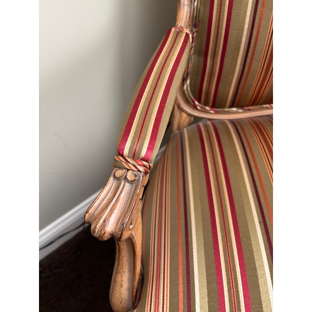 French Country 1980s French Accent Chairs - a Pair For Sale - Image 3 of 10
