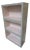 Pink + White Stacking Shelves, Set of Three For Sale