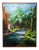 1960s Colorful Mid Century Street Scene - Unsigned For Sale