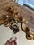 Hollywood Regency Regency Gold Floral Mirror With a Hollywood Past For Sale - Image 3 of 6