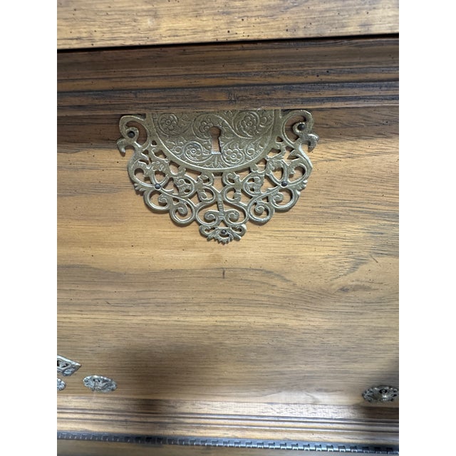 Boho Spanish Smoking Room Style Desk Bar For Sale - Image 10 of 11