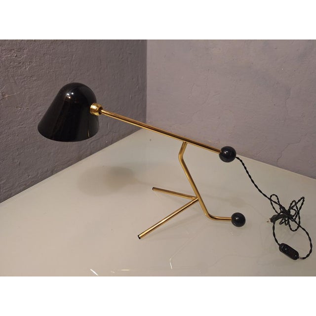 Metal Table Lamp by Giulia and Guido Guarnieri for Tato For Sale - Image 7 of 18