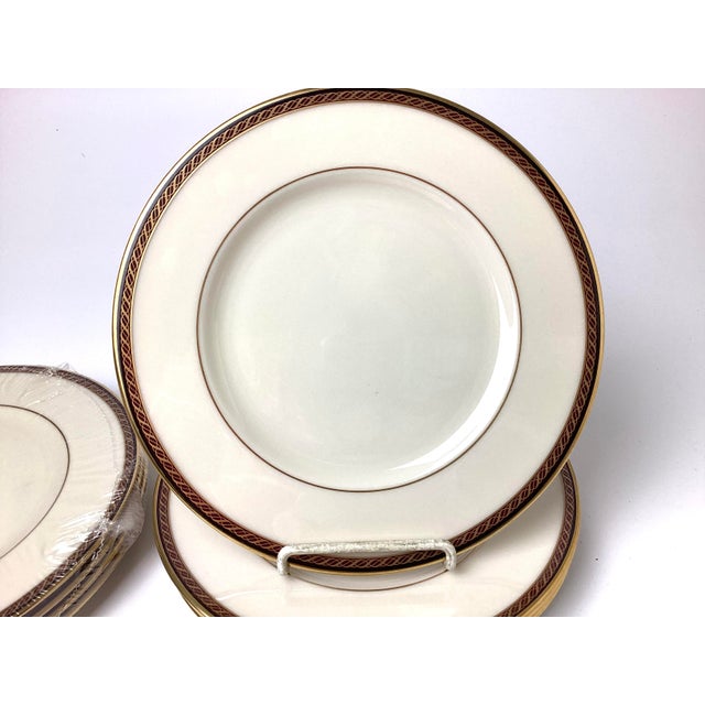 1960s Lenox China Monroe Luncheon Plates- Set of 8 | Chairish