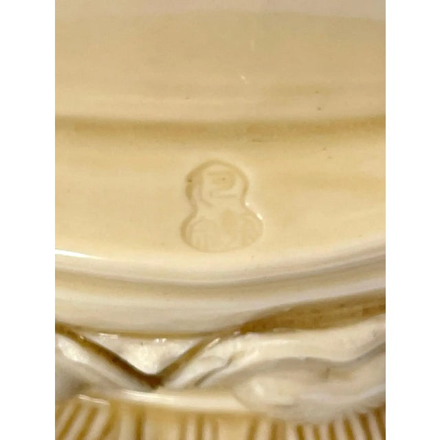 Early 20th Century Chinese Blanc-De-Chine Seated Guanyin Altar Piece For Sale - Image 12 of 13