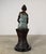 Bronze Neoclassical Sculpture, Woman With Vessel - 24" H For Sale - Image 10 of 10