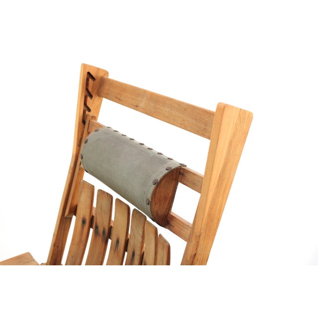 Thonet Siesta Medical Deck Chair by Hans and Wassili Luckhardt for Gebrüder Thonet, 1938 For Sale - Image 9 of 17